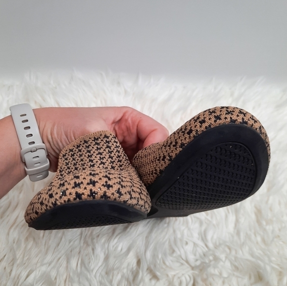 Rothy's Gold Houndstooth Loafers 8.5 - Picture 5 of 9